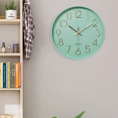 Horloge Murale Scandinave Vert - Horloge Scandinave