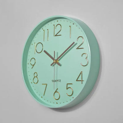 Horloge Murale Scandinave Vert - Horloge Scandinave