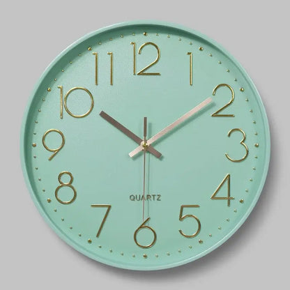 Horloge Murale Scandinave Vert - Horloge Scandinave