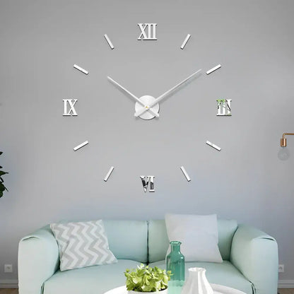 Horloge Murale Stickers 3D - Horloges murales