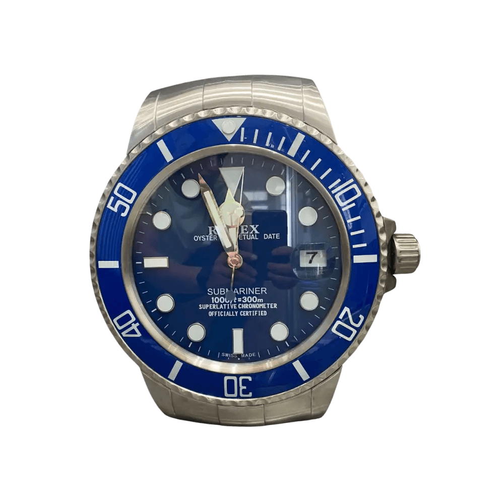 🌊 Horloge Murale Submariner XL - Passeport Cases