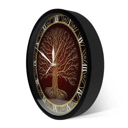 Horloge Murale Viking Arbre de Vie - Horloge Originale