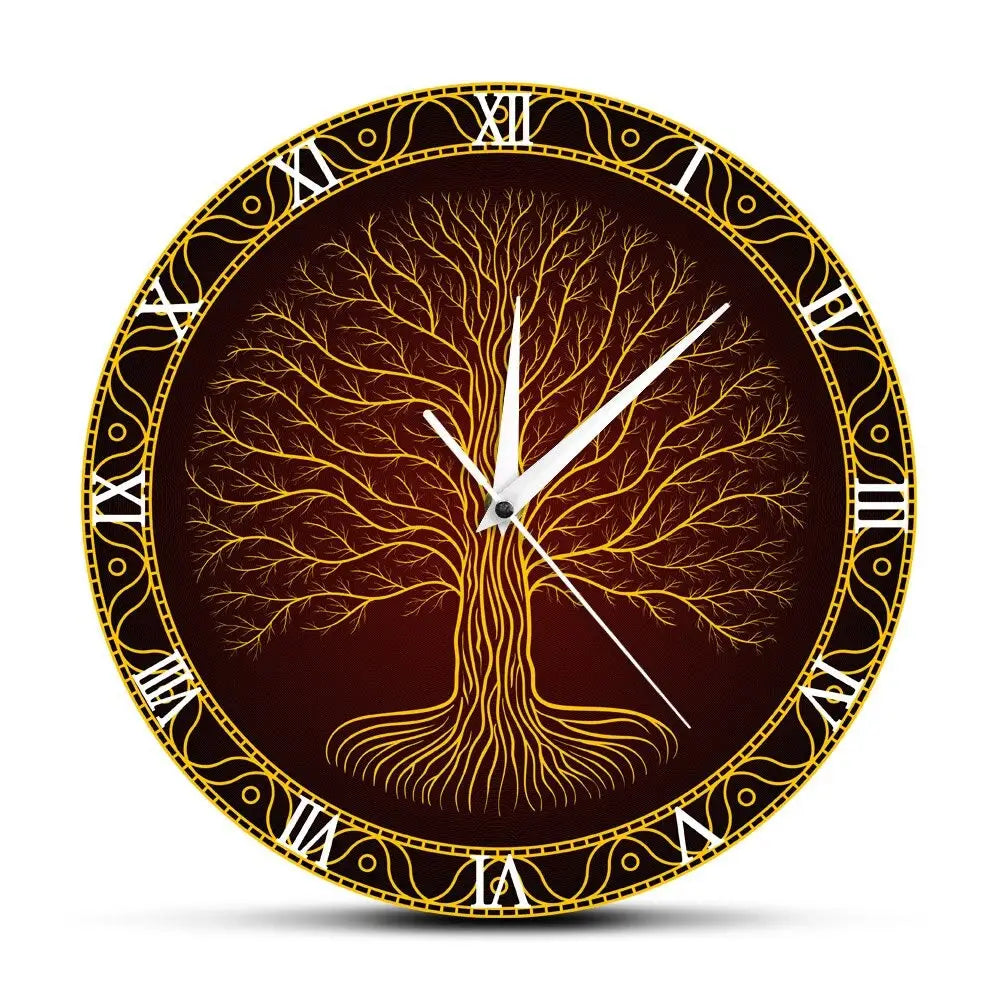 Horloge Murale Viking Arbre de Vie - Sans cadran - Horloge Originale