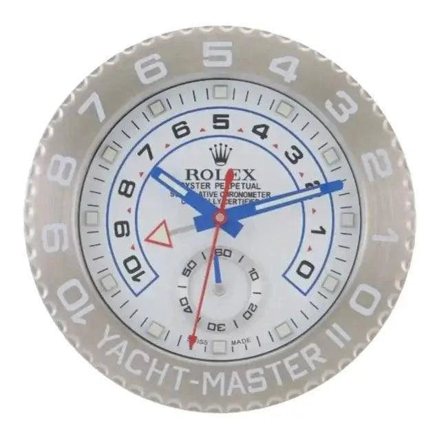 Horloge murale - Yacht-Master argent - Passeport Cases