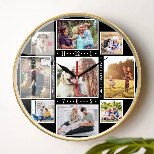 Horloge Personnalisable - Avec Cadre