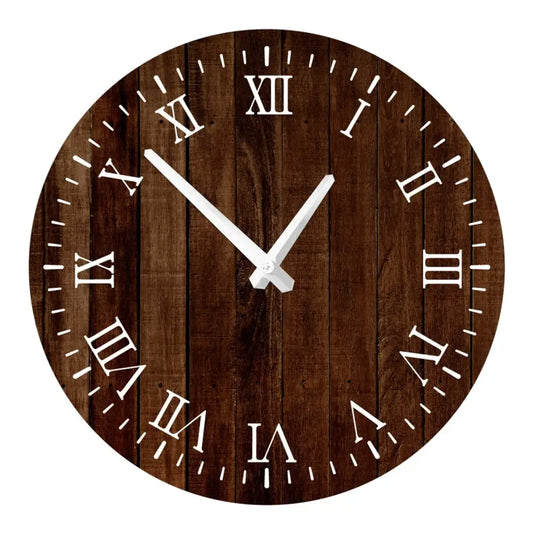 Horloge Scandinave Bois Ancien - Horloge Scandinave