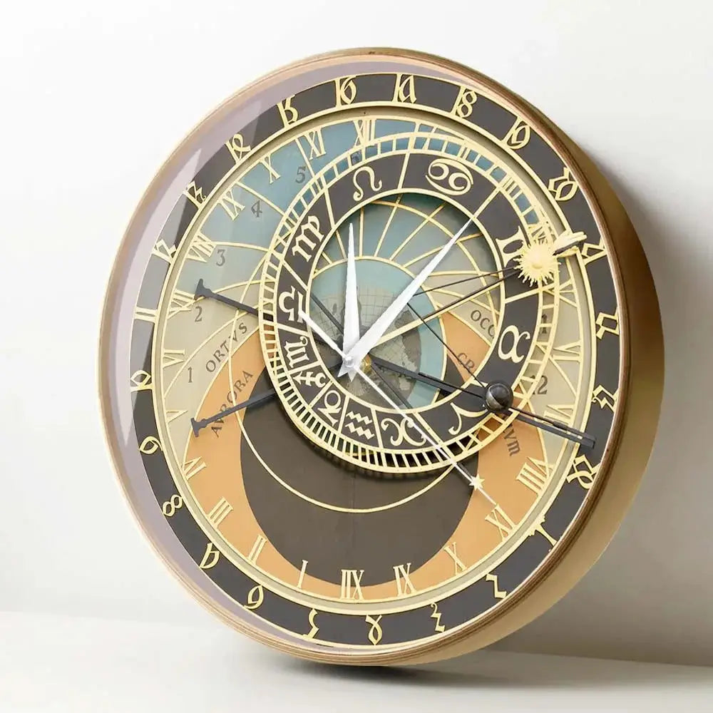 Horloge Steampunk - Cadre en bois