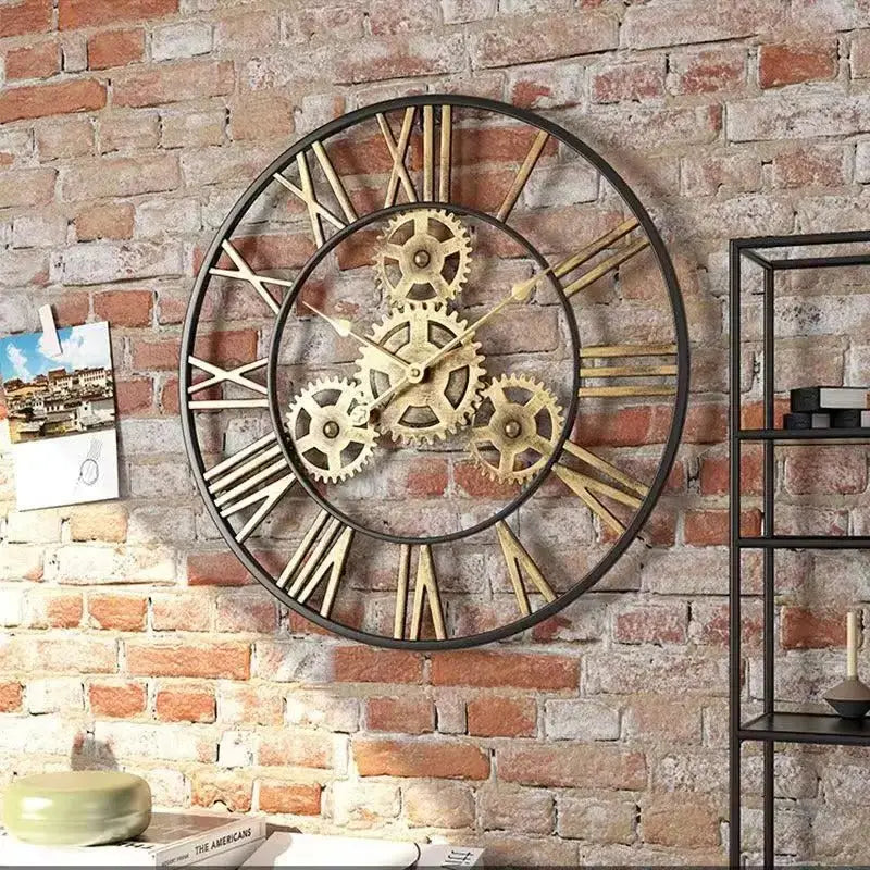 Horloge Style Industriel