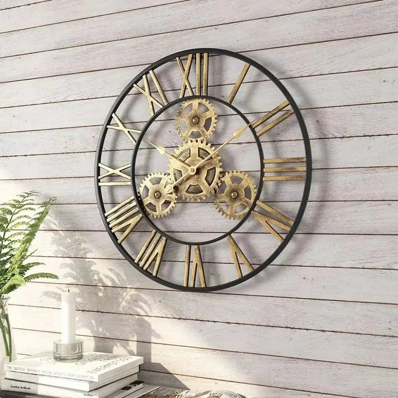 Horloge Style Industriel