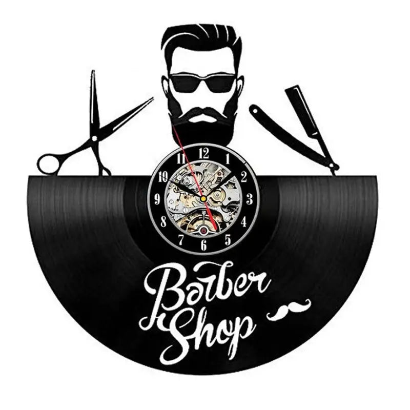 Horloge Vinyle Barber