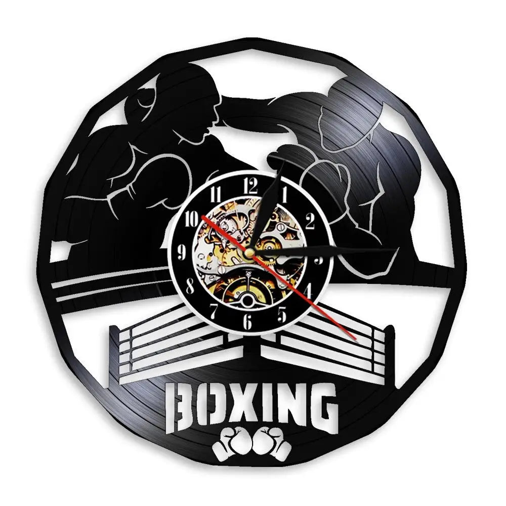 Horloge Vinyle Boxe