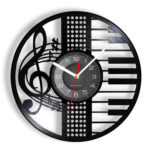 Horloge Vinyle Disque