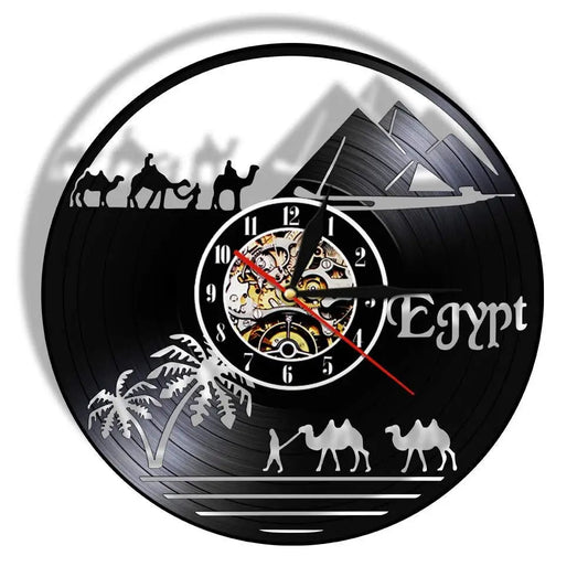 Horloge Vinyle Egypte