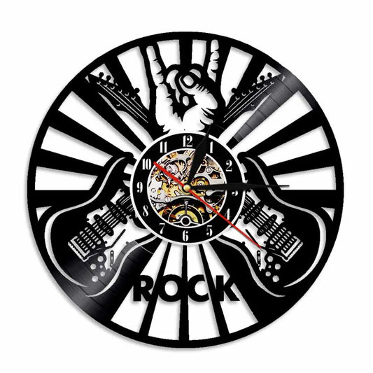 Horloge Vinyle Rockeur