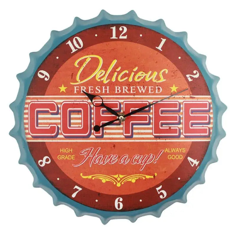 Horloges Retro - Coffee