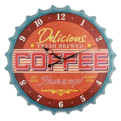 Horloges Retro - Coffee