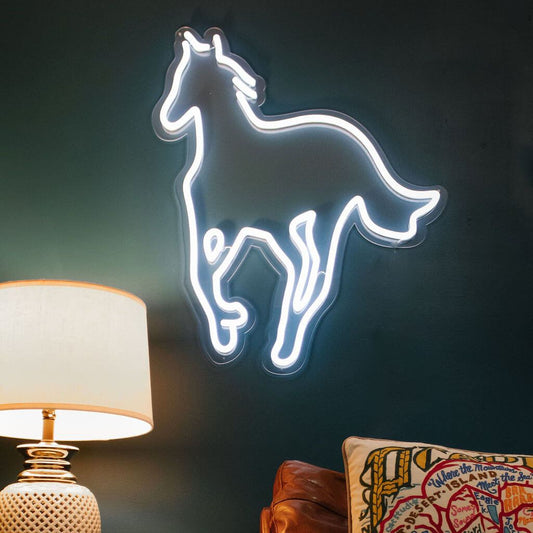 WILD HORSE Neon LED Wall Art - Éclairage Dynamique et Inspiraant