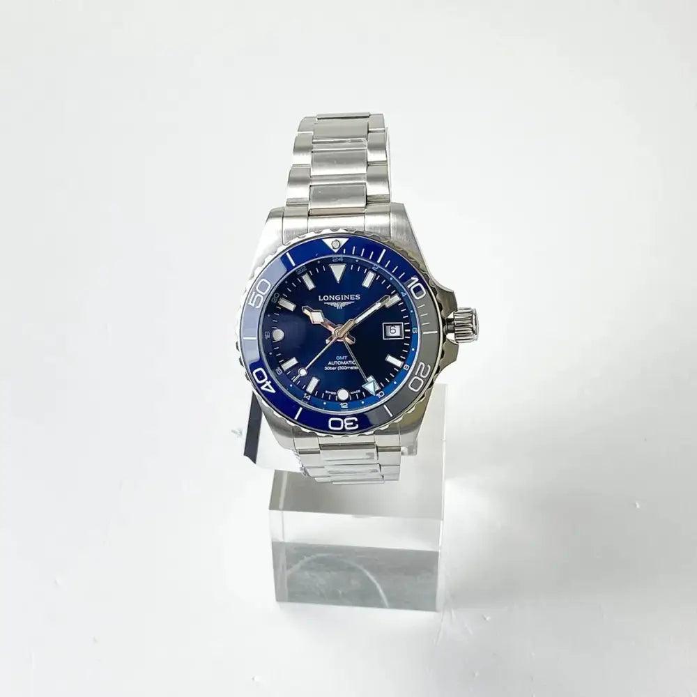 HydroConquest Gmt Blue Dial 41mm - Passeport Cases