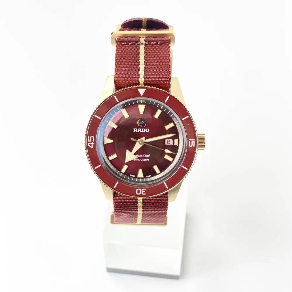 HyperChrome Captain Cook Automatic Rot Bronze 42 - Passeport Cases