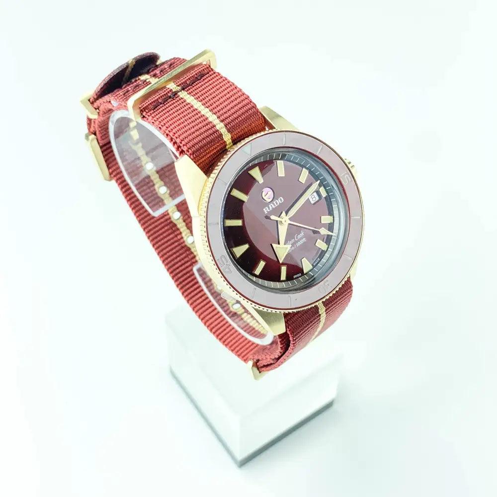 HyperChrome Captain Cook Automatic Rot Bronze 42 - Passeport Cases