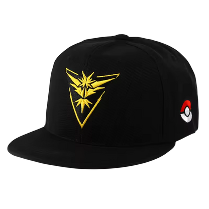 Casquette Pokémon GO – Team Valor, Mystic ou Instinct | Snapback 56-60cm