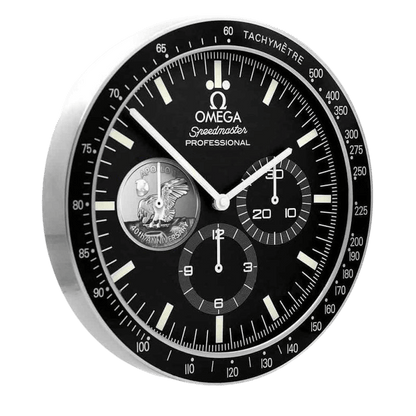 Horloge Murale Omega Speedmaster Apollo 11 🌓 – Édition Commémorative 40e Anniversaire