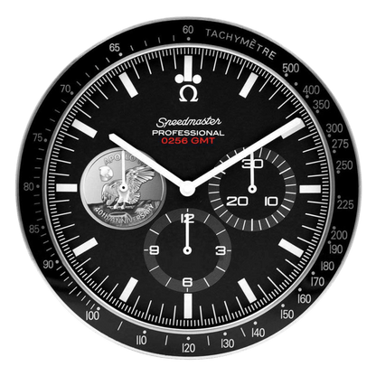 Horloge Murale Omega Speedmaster Apollo 11 🌓 – Édition Commémorative 40e Anniversaire