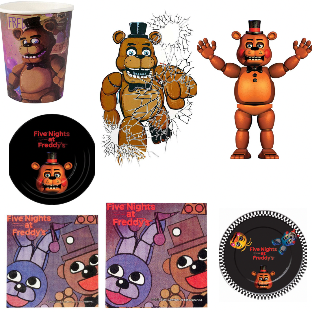 Décoration FNAF : Ensemble de fête captivant pour fans