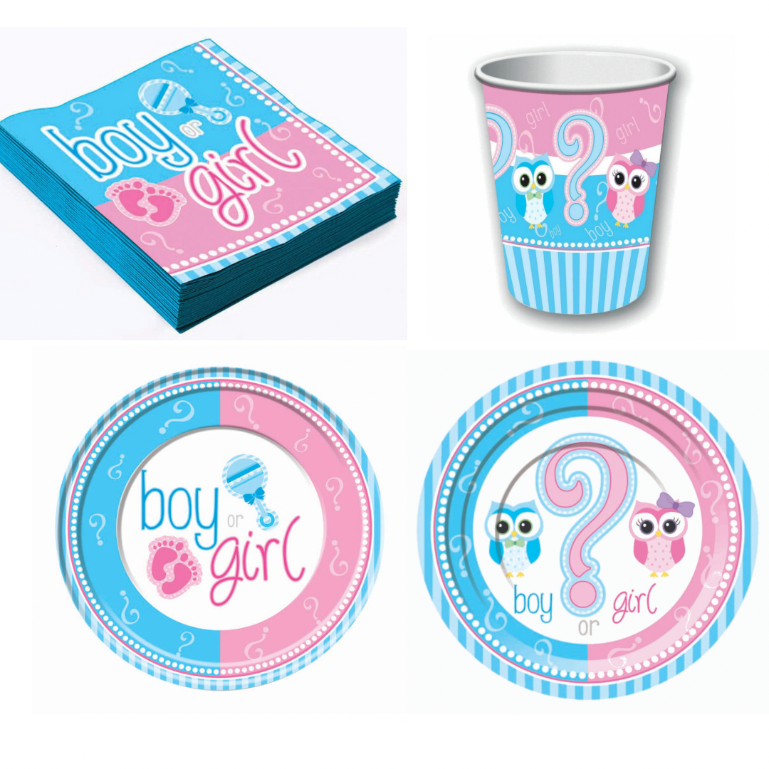 Kit de Fête Gender Reveal Complet