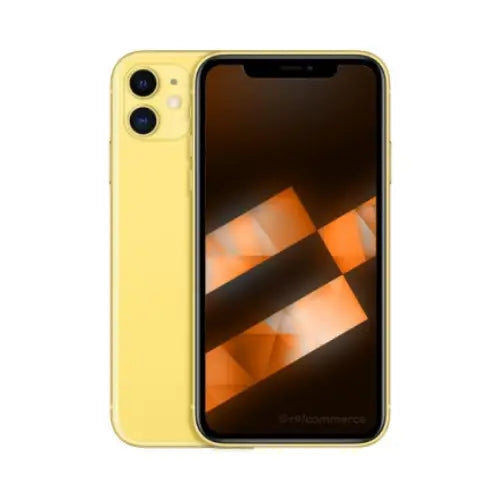 iPhone 11 128 Go jaune reconditionné - Jaune / 64Go / Bon état