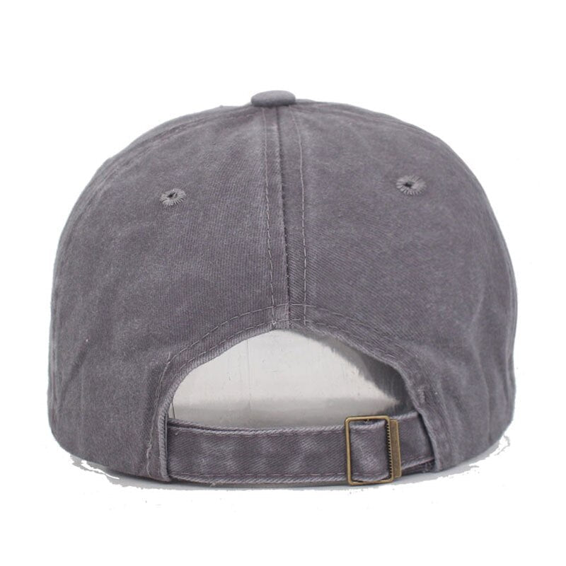 Casquette Vintage Americana en Cuir et Coton