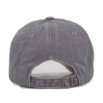 Casquette Vintage Americana en Cuir et Coton