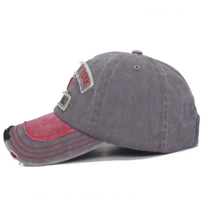 Casquette Vintage Americana en Cuir et Coton