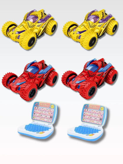 Jouet voiture | TurboTwist™ - 2 achetées = 2 offerts + 2 ordinateurs apprendre l’anglais EN CADEAU 🎁 🎁