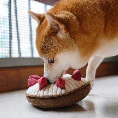 Game of occupation and excavation for dogs - "Berry Pie" raspberry pie 🥧