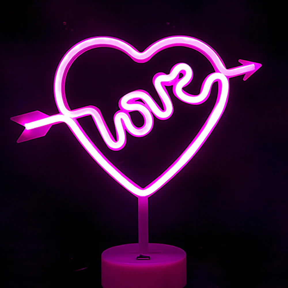 Lampe Néon Love – Éclairez Votre Espace avec Amour et Élégance