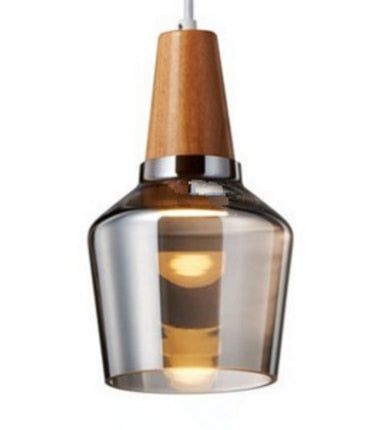 Lampe verre vintage