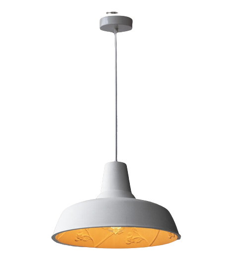 Lampe vintage en suspension industriel