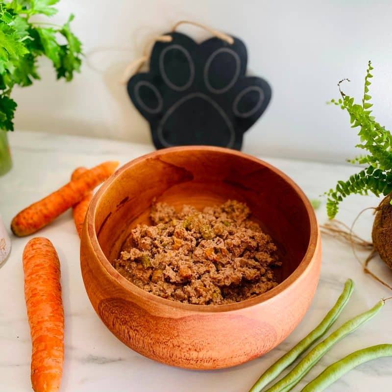 Pâté per cani senza cereali - pollo e tacchino, cibi naturali realizzati in Francia