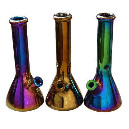 Bang en Verre Pétrole Élégant 32 cm avec Système Ice