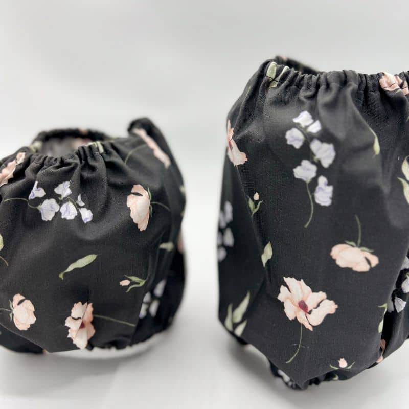 Cotton Dog Snood - Floral Dark