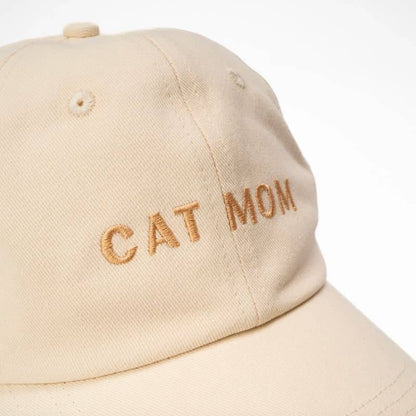 Cap - Cat Mom (Beige)