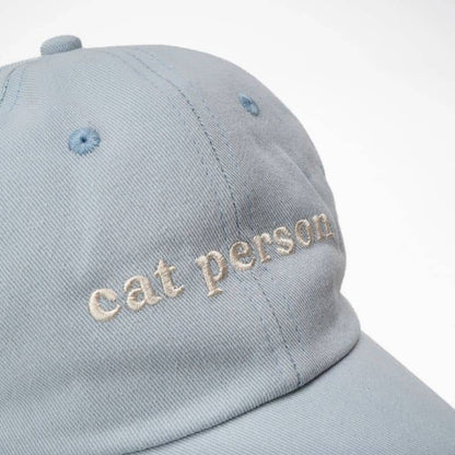 Cap - Cat Person (Blue)