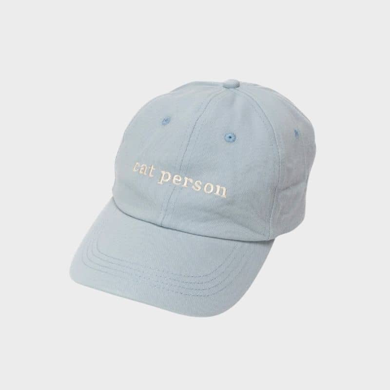 Cap - Cat Person (Blue)