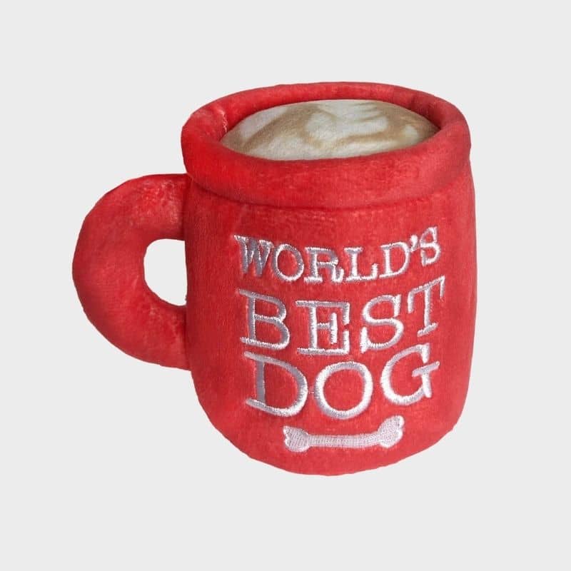 Dog plush - Mug Café Latte ☕ (2 sizes available)