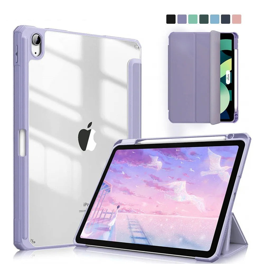 Coque Arrière Transparente en Silicone PU pour iPad