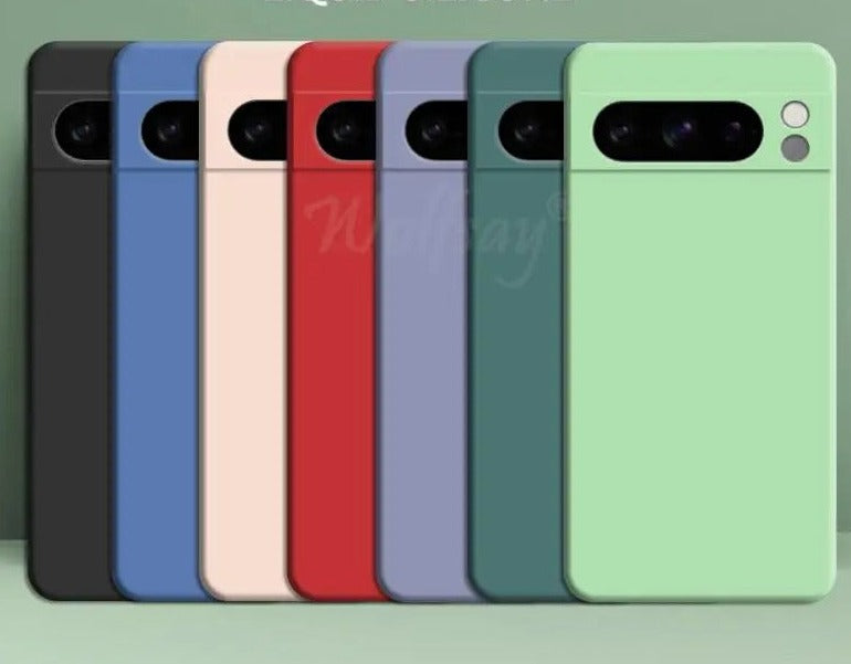 Coque en Silicone Élégante pour Google Pixel 8 Pro, 7A et 7