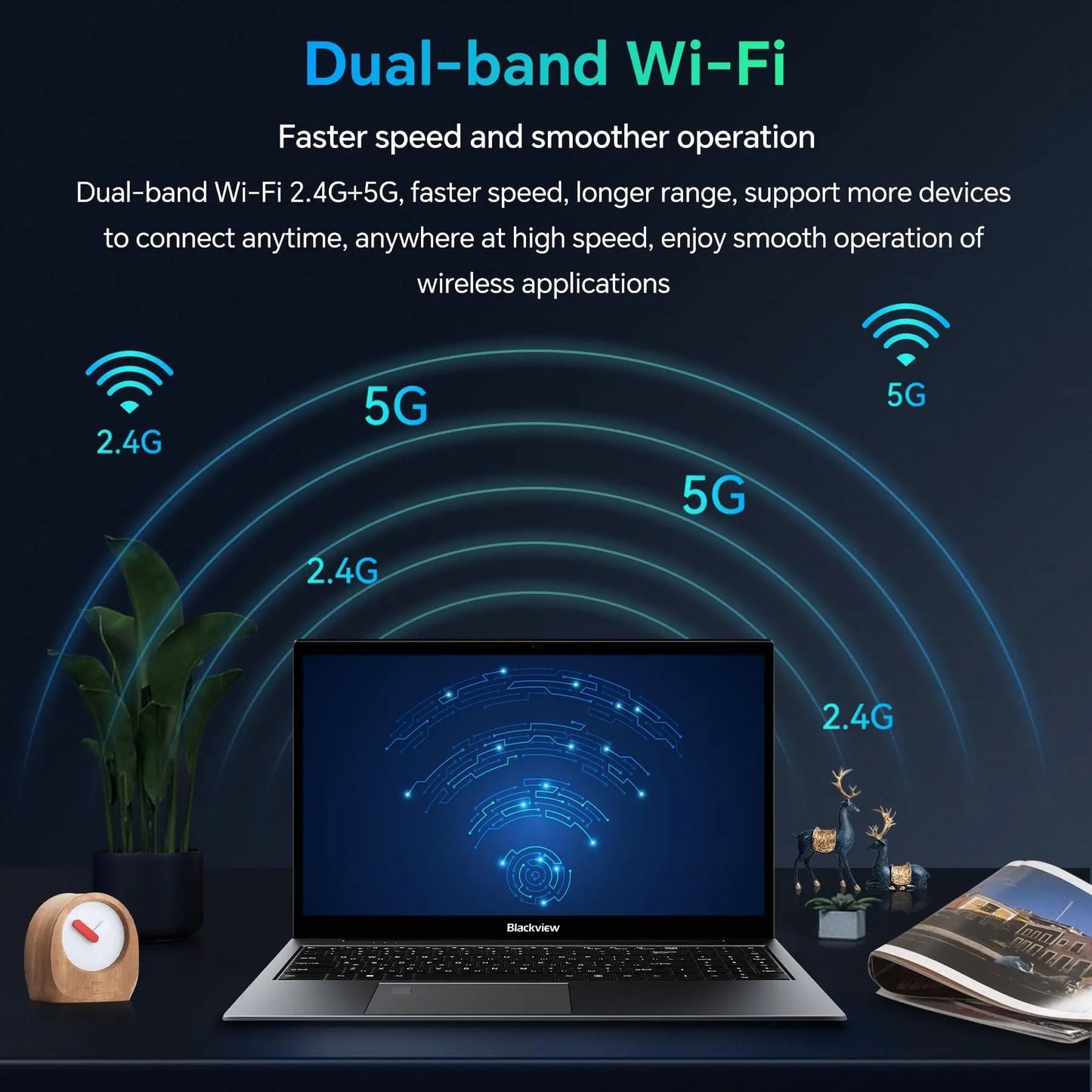 💻 Blackview Acebook 8 – Ordinateur Portable Puissant & Polyvalent 💻 - Passeport Cases