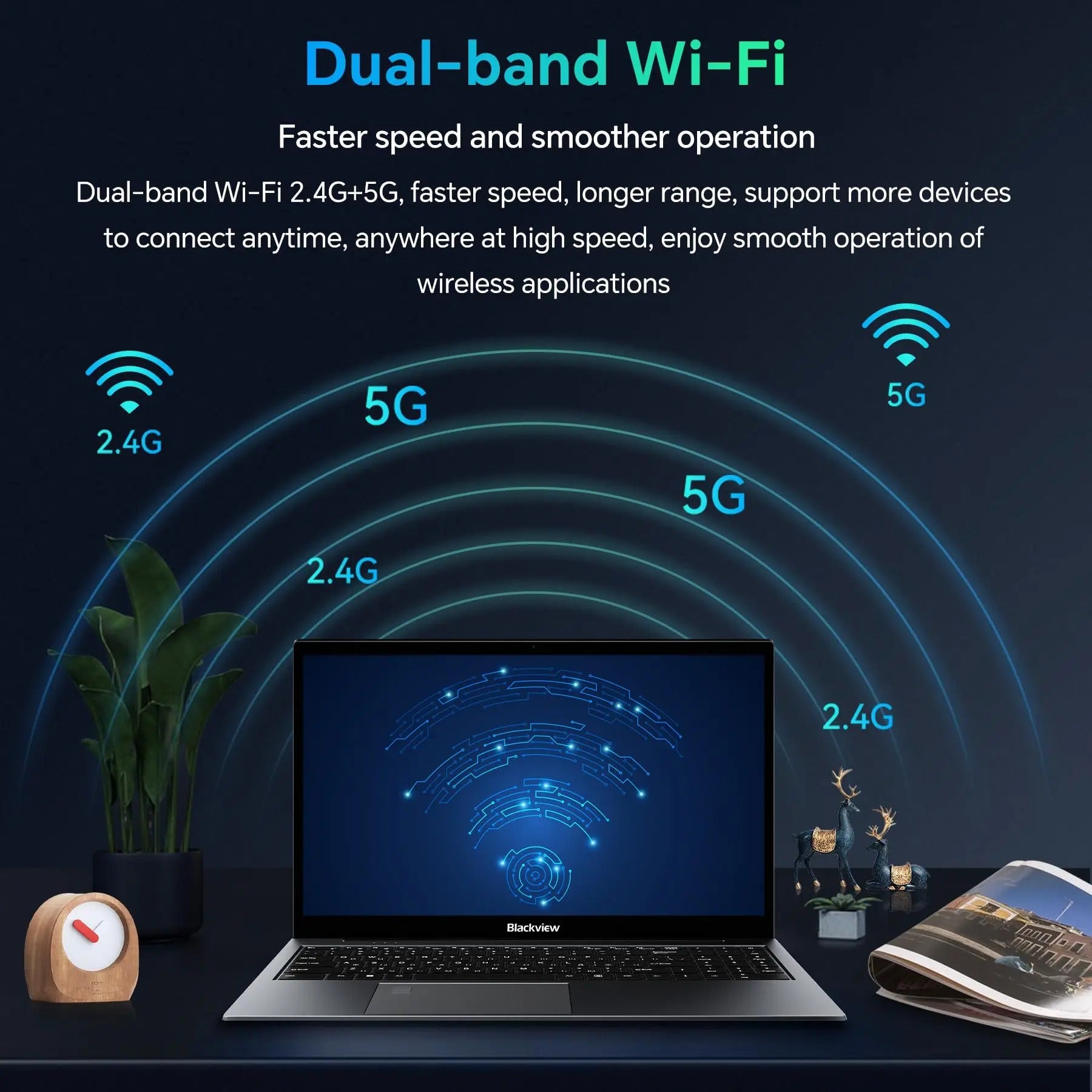 💻 Blackview Acebook 8 – Ordinateur Portable Puissant & Polyvalent 💻 - Passeport Cases