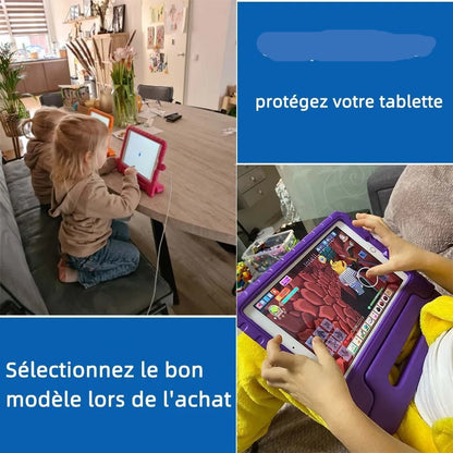 Étui Robuste EVA pour iPad avec Support Ergonomique pour Enfants